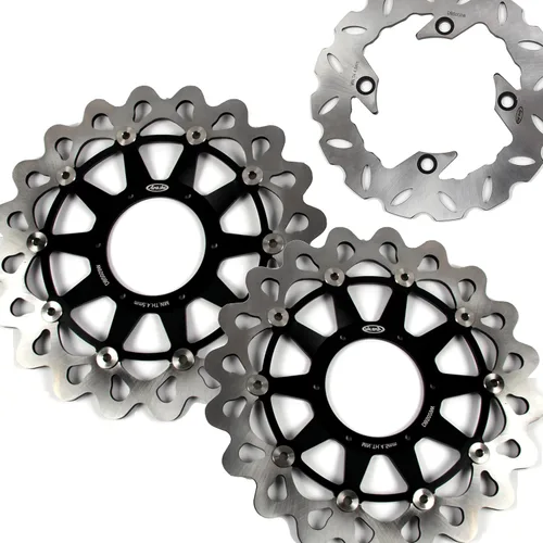 Vista 20 de Arashi Rotores de disco de freno delantero y trasero para Honda CBR600RR 2003-2020 Accesorios de repuesto de motocicleta CBR 600 RR CBR600 600RR
