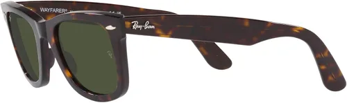 Vista 3 de Ray-Ban Men's Rb2140f Original Wayfarer Low Bridge Fit Square Sunglasses