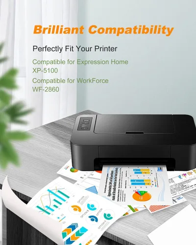 Vista 2 de 202XL - Cartuchos de tinta remanufacturados de repuesto para Epson 202 XL 202XL T202 XL T202 XL para usar con impresora de inyección de tinta todo