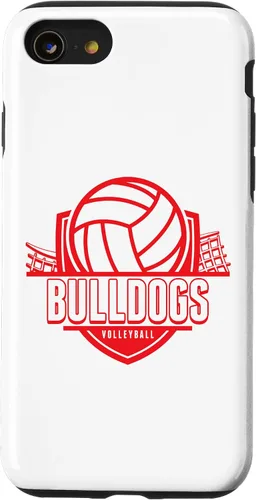 Vista 18 de Bulldogs Volleyball Back to School Spirit R Case for iPhone XR