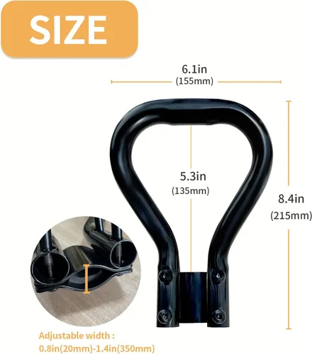 Vista 3 de Extensor de mango reclinable, extensor de palanca reclinable para niño perezoso, silla reclinable de acero resistente de gran tamaño, extensor