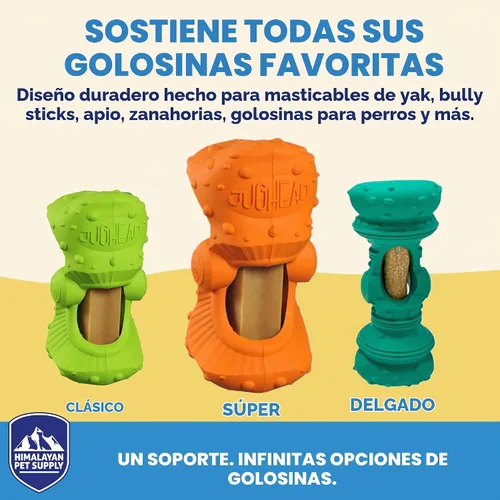 Vista 3 de Himalayan Dog Chew Jughead Classic - Soporte masticable para perros