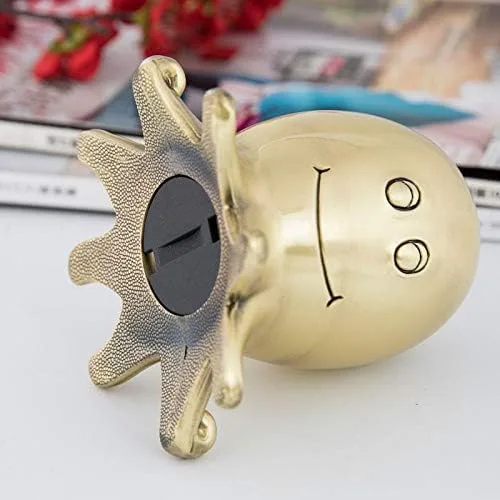 Vista 3 de Hucha de pulpo de metal personalizada
