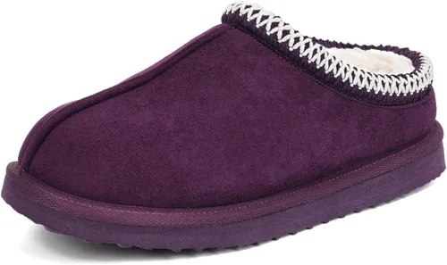 Vista 13 de Pantuflas para mujer, peludas, acogedoras, de tobillo corto, para interiores y exteriores, muletas peludas y cálidas, zapatillas de casa lindas