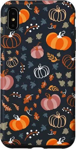 Vista 11 de Funda para iPhone 14 Pro Max Otoño Hojas Caídas Calabaza Cosecha de Especias Feliz Oto