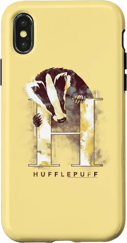 Vista 5 de Harry Potter Carcasa de acuarela Hufflepuff para iPhone 17