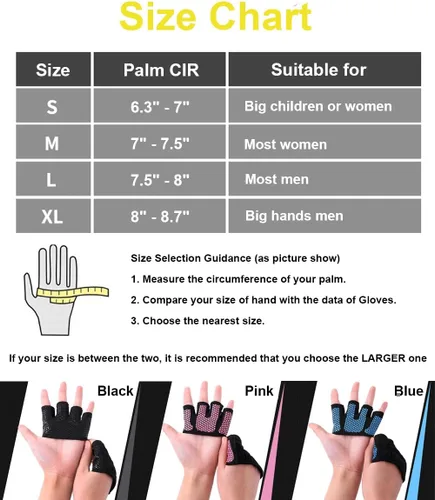 Vista 7 de SUJAYU Guantes de entrenamiento para mujeres y hombres, guantes de mano desnuda para levantamiento de pesas, agarres de peso para mujeres, guantes
