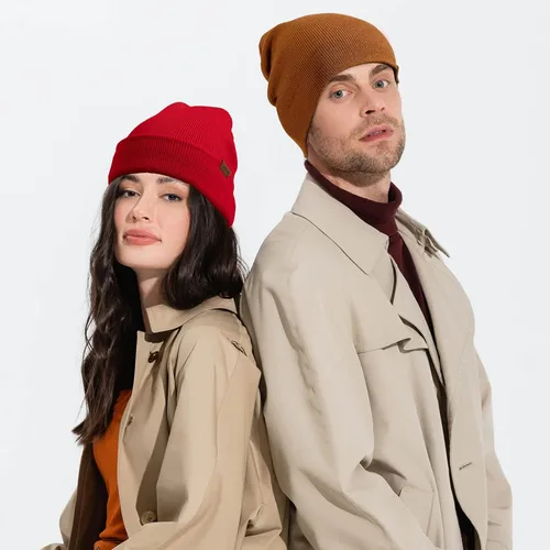 Vista 2 de FanVince Gorro térmico de invierno para hombre y mujer, gorro de calavera de punto con puños, regalos cálidos