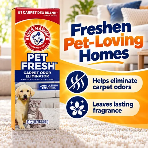 Vista 4 de Pet Fresh - Eliminador de olores para alfombras, 16.3 onzas, paquete de 1