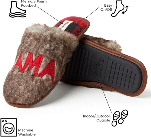 Vista 5 de Dearfoams womens Mama Bear