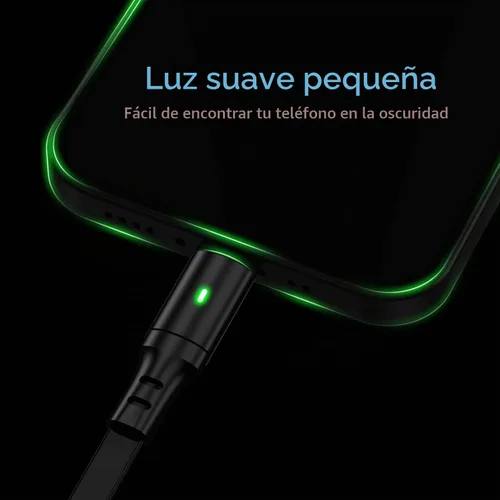 Vista 7 de Cable de carga múltiple en espiral 3A, paquete de 2 cables Lightning retráctiles, cable de carga múltiple de 4 pies para automóvil, cargador