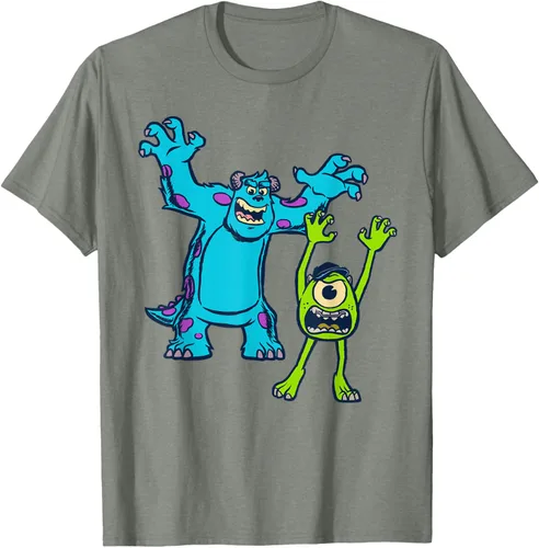 Vista 32 de Camiseta de la Universidad Sulley y Mike de los Monsters de Disney Pixar
