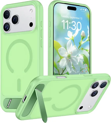 Vista 225 de Funda para iPhone 11 con compatibilidad magnética, [Soporte invisible incorporado][Compatible con MagSafe]