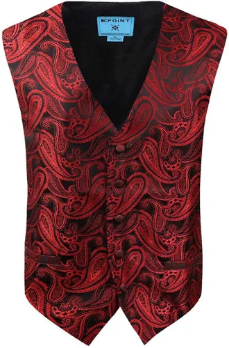 Vista 7 de Epoint EGC1B01-03 Multi Mens Paisley chaleco tejido microfibra, tallas S-5XL
