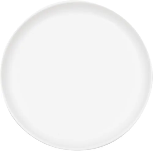 Vista 4 de Okuna Outpost Platos de cerámica – Juego de vajilla apilable que ahorra espacio, platos de cerámica aptos para lavavajillas, 8 pulgadas