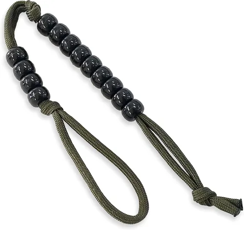 Vista 7 de Pace Count Beads/Army Ranger Beads/Distance Counter for Your Land Navigation Kit - Trail Counter Hiking Beads for Compass Land Navigation as Part of
