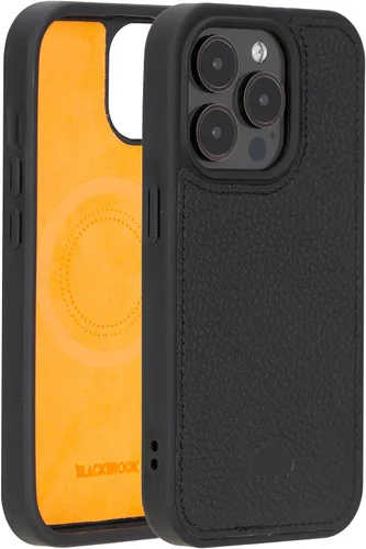 Vista 16 de BLACKBROOK York - Funda de piel de grano completo para iPhone 15 (6.1 pulgadas), color negro, iPhone 15