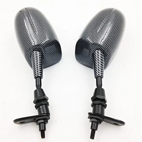 Vista 4 de XKH - Mini espejo para motocicleta Honda CBR600RR F1/F2/F3 F4/F4i 900RR 929RR 954RR 1000RR RC51 Carbon