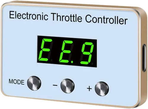 Vista 10 de Bautonery - Controlador electrónico LED de respuesta del acelerador de 9 unidades, pedal de gas, acelerador de carreras, compatible con Buick