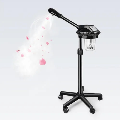 Vista 11 de Vaporizador Facial Profesional para Atomización, Humidificador, Atomizador, Altura y Ángulo Ajustables, Vaporizador Facial para Limpiar la Piel