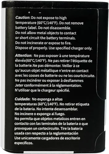 Vista 2 de [4300mAh] Batería SCP-76LBPS, batería de repuesto de alta capacidad para teléfono E7200 DuraForce PRO 3 Li-ion