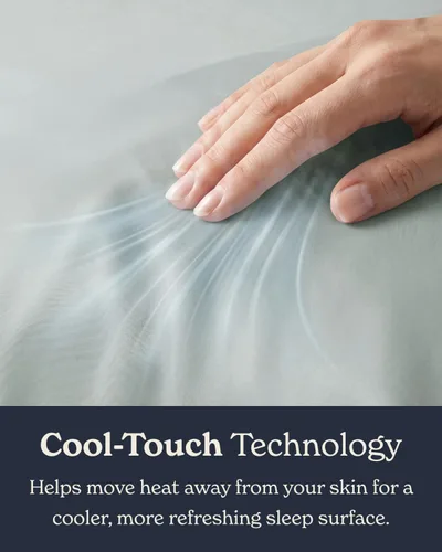 Vista 5 de Beckham Hotel Collection Fundas de almohada refrescantes para personas que duermen con calor, tamaño King, juego de 2, ropa de cama fresca, cierre