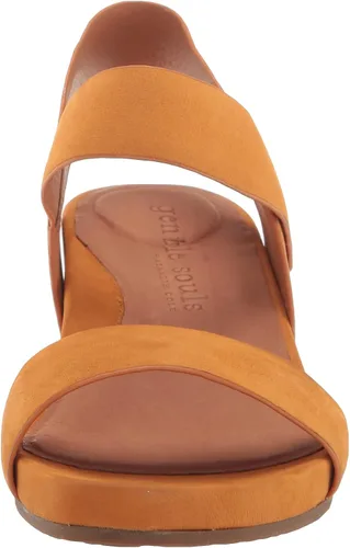 Vista 2 de Gentle Souls by Kenneth Cole Women's Sandalia de tacón de dos bandas Gisele