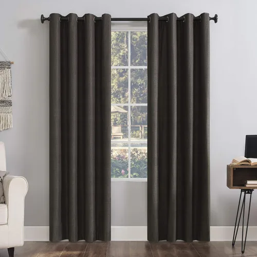 Vista 57 de Sun Zero Columbia - Paquete de 2 paneles de cortinas térmicas con ojales, par, 100 % opacas, ahorro de energía, 50 x 84 pulgadas, azul brumoso Azul