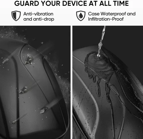 Vista 8 de BnLnHOGVR Quest 3 - Funda de transporte compatible con Meta Quest 3Quest 2, mochila bandolera de gran capacidad para correa de cabeza Elite