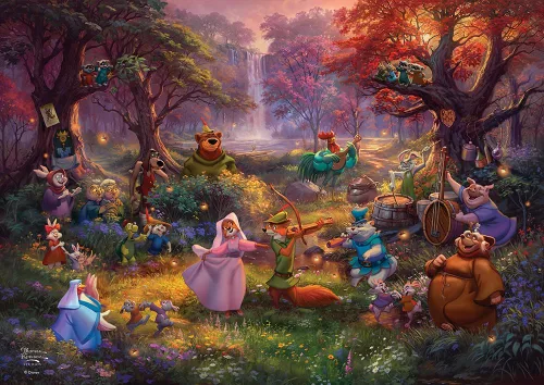 Vista 59 de MIGHTYPRINT Disney – La Bella Durmiente – Princesa Aurora y el Príncipe Felipe – Arte de pared duradero de 24 x 17 pulgadas – No hecho de papel