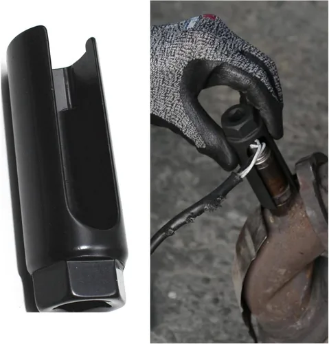 Vista 6 de 1 Pieza Enchufe de Sensor, 7/8 pulgadas (22mm) 6-Puntos, Herramienta de Llave para Remoción de Sensor O2, Universal para la Mayoría de Modelos