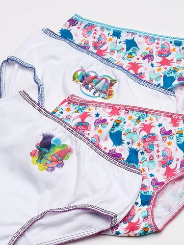 Vista 2 de Universal Nutrition Girls' Trolls Underwear Multipacks