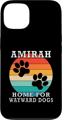 Vista 7 de Amirah Home for Wayward Dogs Family Name Case for iPhone 17