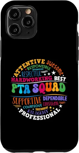 Vista 27 de iPhone 16 Parents Teacher Association Team Supporter PTA Squad Case