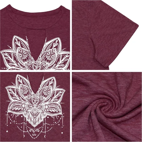 Vista 5 de Camiseta sin mangas con cuello en V y cuello en V para mujer, diseño de whisky de Tennessee