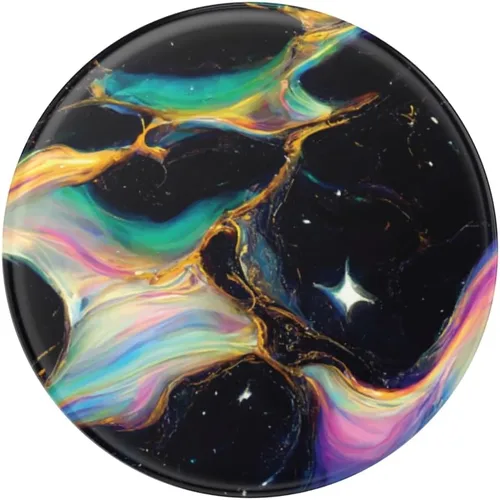Vista 6 de PopSockets - Agarre para teléfono con soporte expansible, agarre adhesivo - Aura