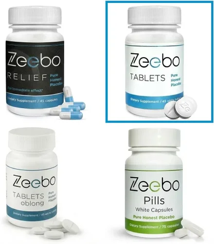 Vista 7 de Zeebo Píldoras de placebo - Elija forma de tableta o cápsula (tabletas)