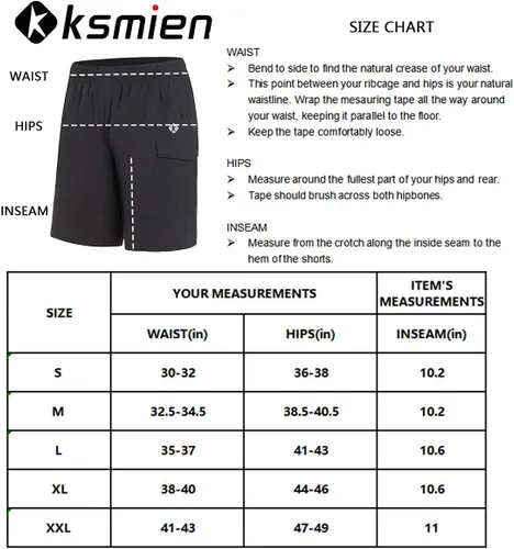 Vista 6 de Pantalones cortos de ciclismo para hombre, con acolchado 3D, para bicicleta y ciclismo, ligeros, holgados, para hombre