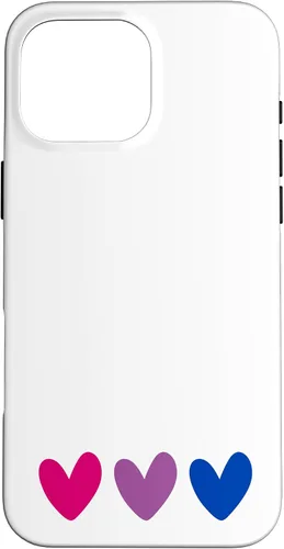Vista 19 de Bisexual Pride Flag Heart Bi Sexual Bi-Sexual LGBT Men Women Case for iPhone 17