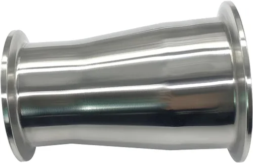 Vista 3 de Beduan Reductor Tri Clamp Férula Acero Inoxidable 304 Montaje Sanitario Tubo de 1.5" OD a 1" Tubo OD (Paquete de 1)