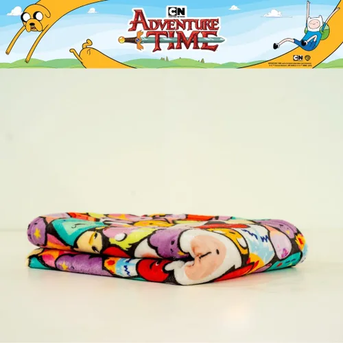 Vista 6 de Adventure Time Ricardio Bedding - Manta de felpa súper suave y acogedora, 46 x 60 pulgadas, (producto oficial) por Franco Collectibles