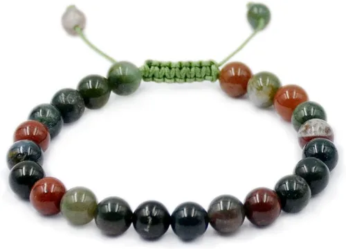 Vista 40 de AD Beads Pulseras de piedras preciosas unisex de 0.315 pulgadas (0.315 in), macramé curativo ajustable de 7 a 9 pulgadas Usa esta pulsera