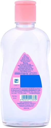 Vista 2 de Johnson's Baby Aceite de masaje, 1.7 fl oz / 1.7 fl oz - Paquete de 3