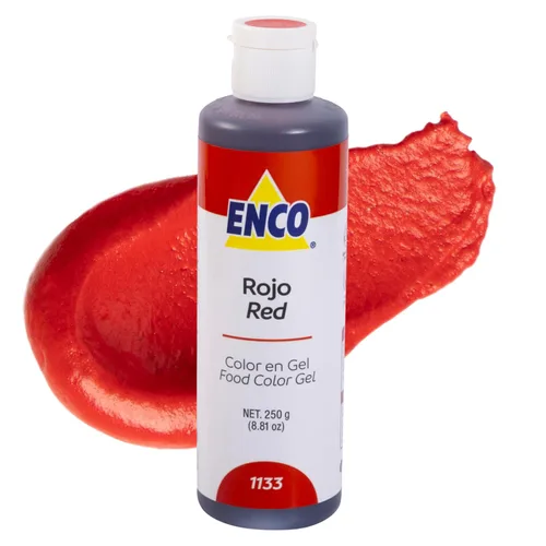 Vista 10 de ENCO Gel Colorante Alimentario Azul Brillante 8.8 oz (250g) Concentrado, Vegano AZUL BRILLANTE 1131