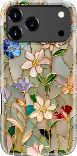 Vista 70 de LUHOURI Funda para iPhone 12 Mini, compatible con carga inalámbrica, doble capa, interior de silicona suave + carcasa exterior dura, bonito diseño