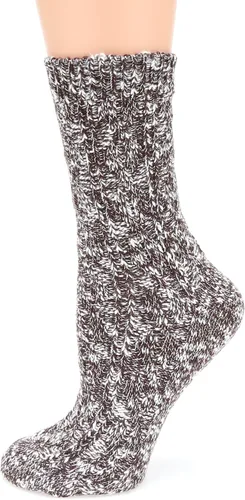 Vista 5 de Mirmaru - Calcetines de invierno para mujer, 4 pares de mezcla de lana y algodón