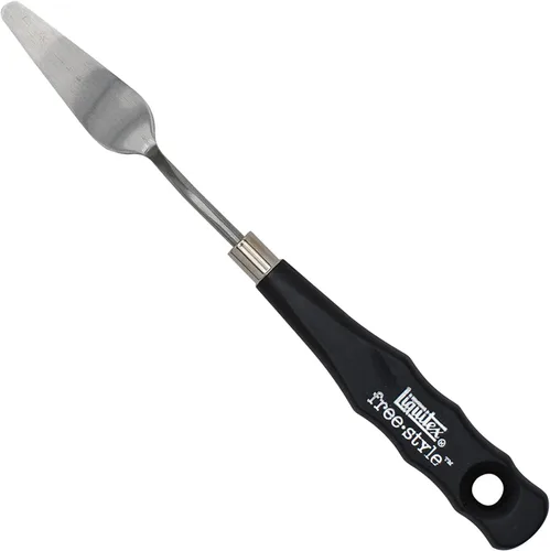 Vista 15 de Liquitex Cuchillo de pintura pequeño profesional Freestyle, n.º 1, plata/negro