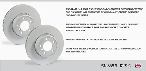 Vista 2 de Nuevo Juego Frenos VIC-4533 Discos de freno ventilados 2 uds delantero izquierdo/derecho compatible con DACIA SANDERO / STEPWAY II 0.9-Electric