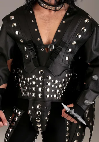 Vista 4 de Disfraz de Demonio Simmons para hombre talla grande