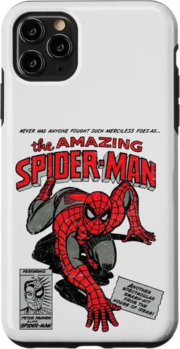 Vista 13 de Marvel Funda Retro de Cómic de Spider-Man para iPhone 17
